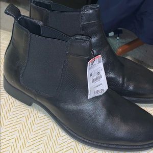 Black Chelsea Boot w Tags